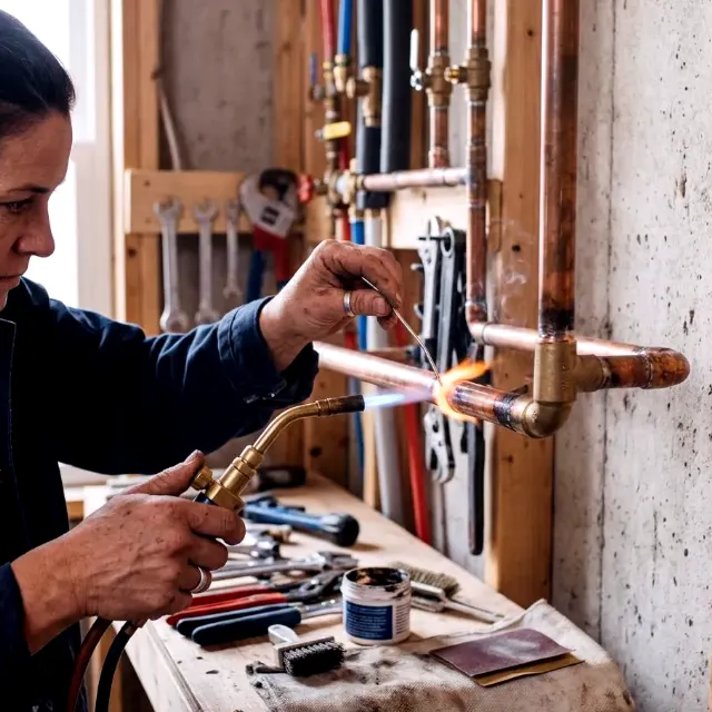 Stein Feder — Leckage-Reparatur in München